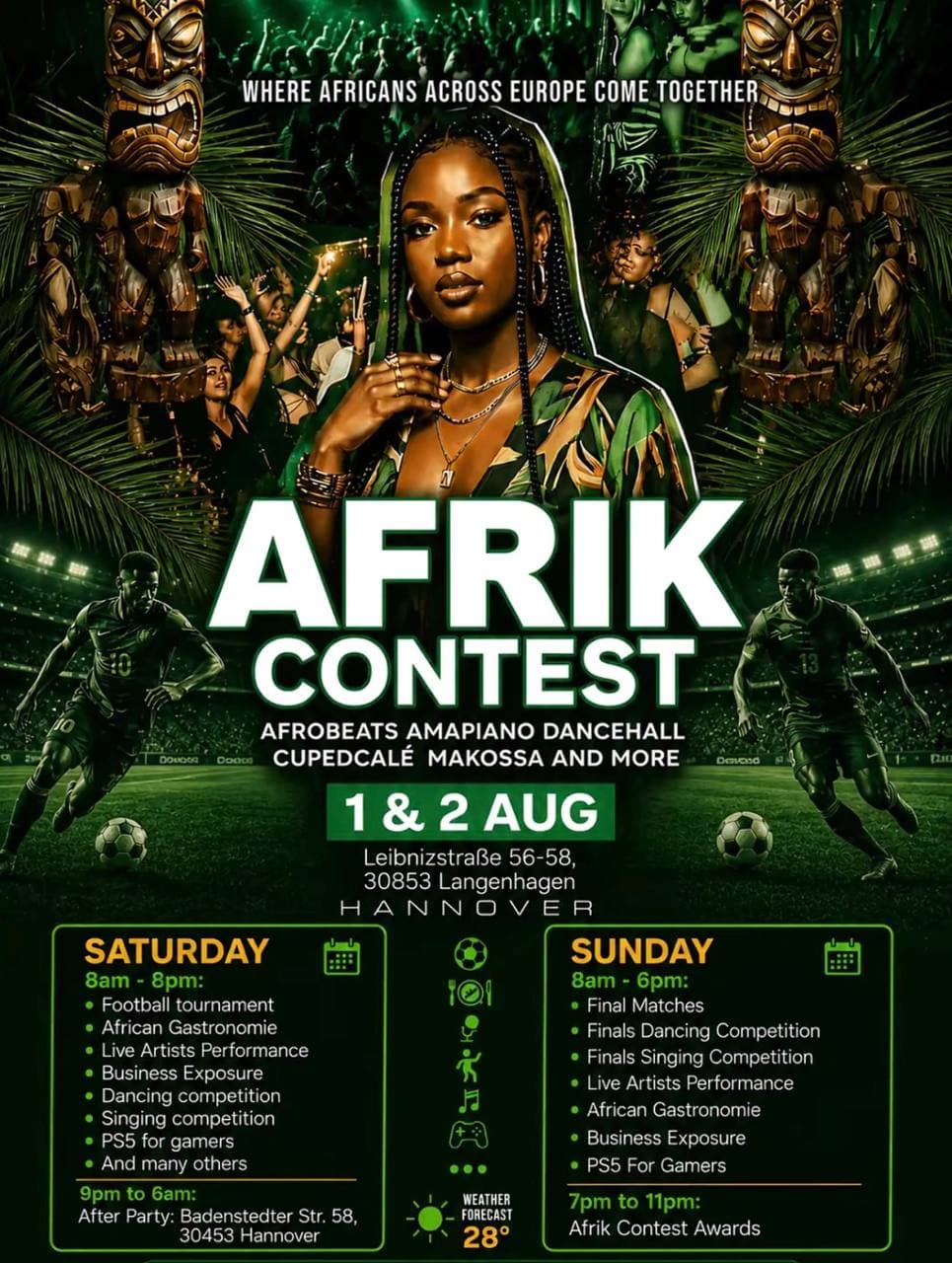 Afrik Contest Awards