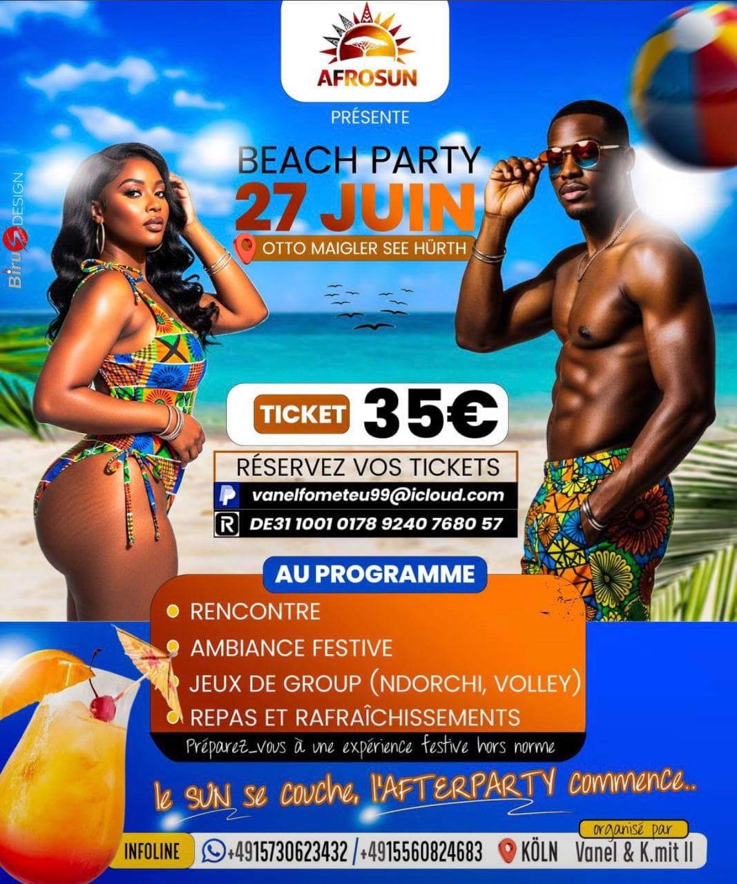 Afro Sun — Beach Party