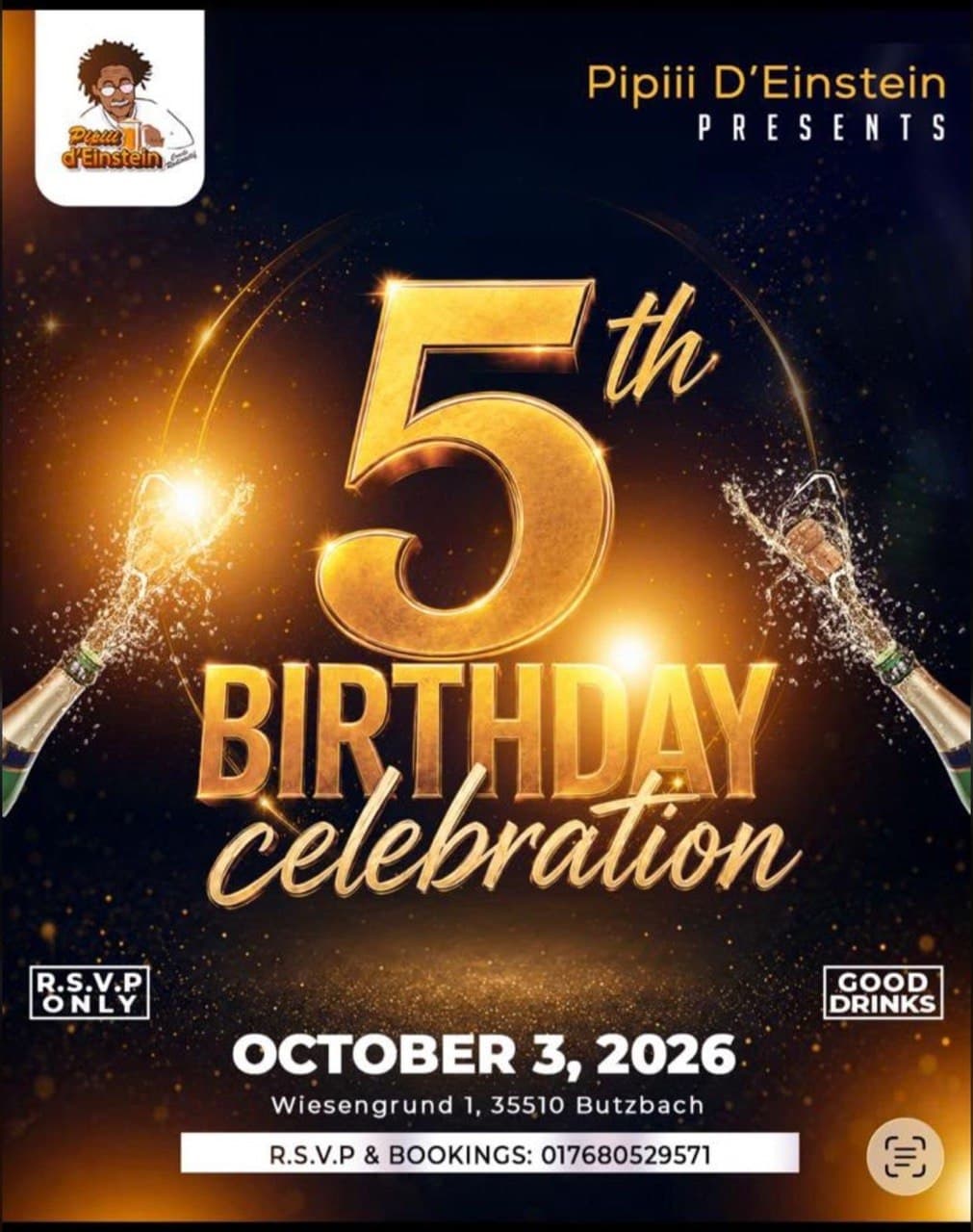 5th Birthday celebration