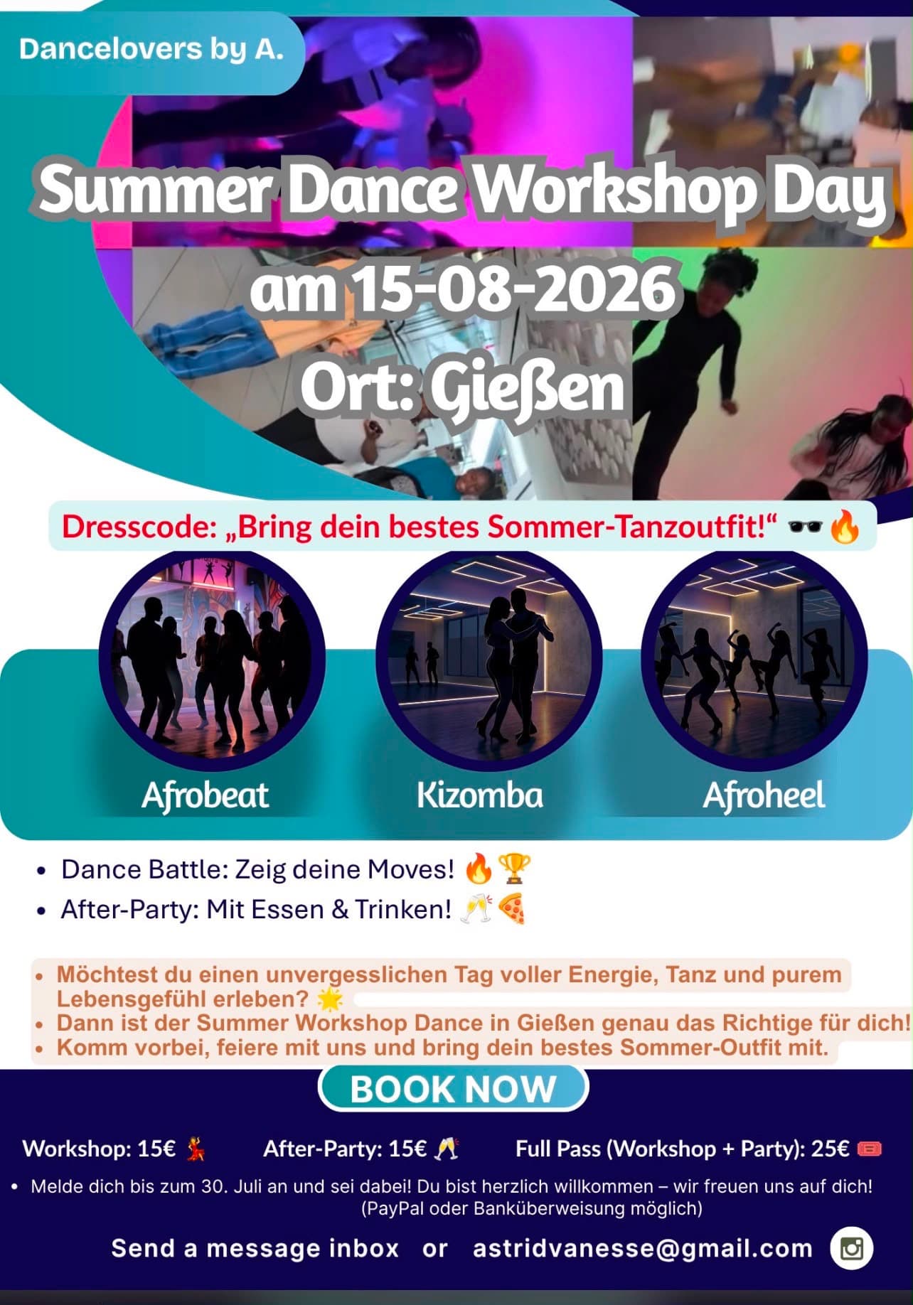 Summer Dance Workshop Day